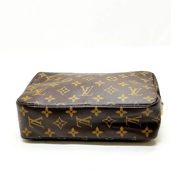 Louis Vuitton LV Cosmetic Pouch TrousseToilette 23 Brown Monogram 550-053125 - Picture 5 of 13